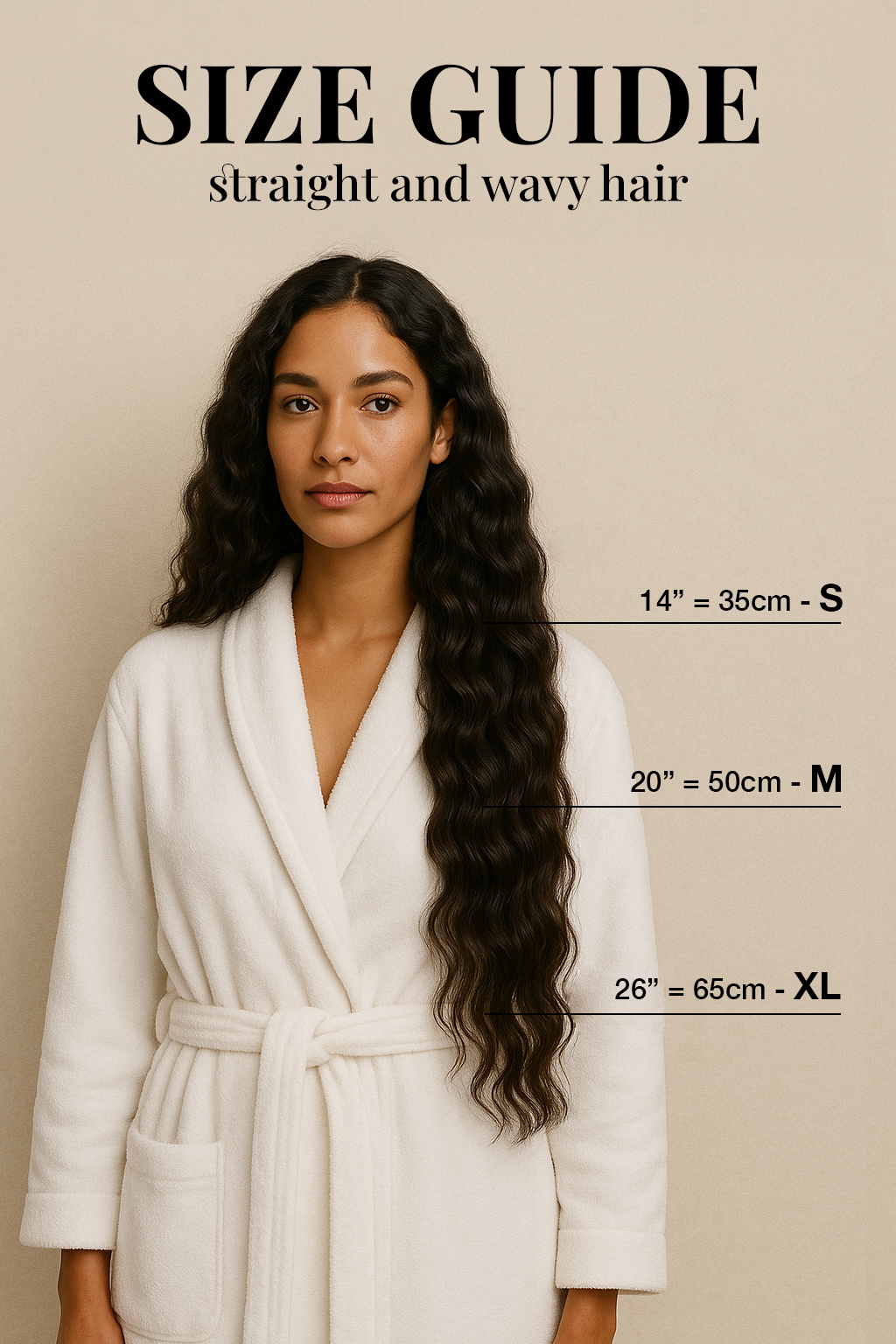 Guide des tailles Crown Hair